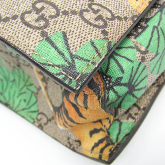 GUCCI Brown Leather Shoulder Bag - Picture 4 of 16